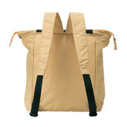 Ally Capellino Guerrilla Girls tan rucksack